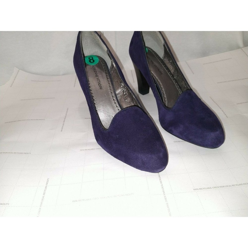 Purple Suede Adrienne Vittadini Heels